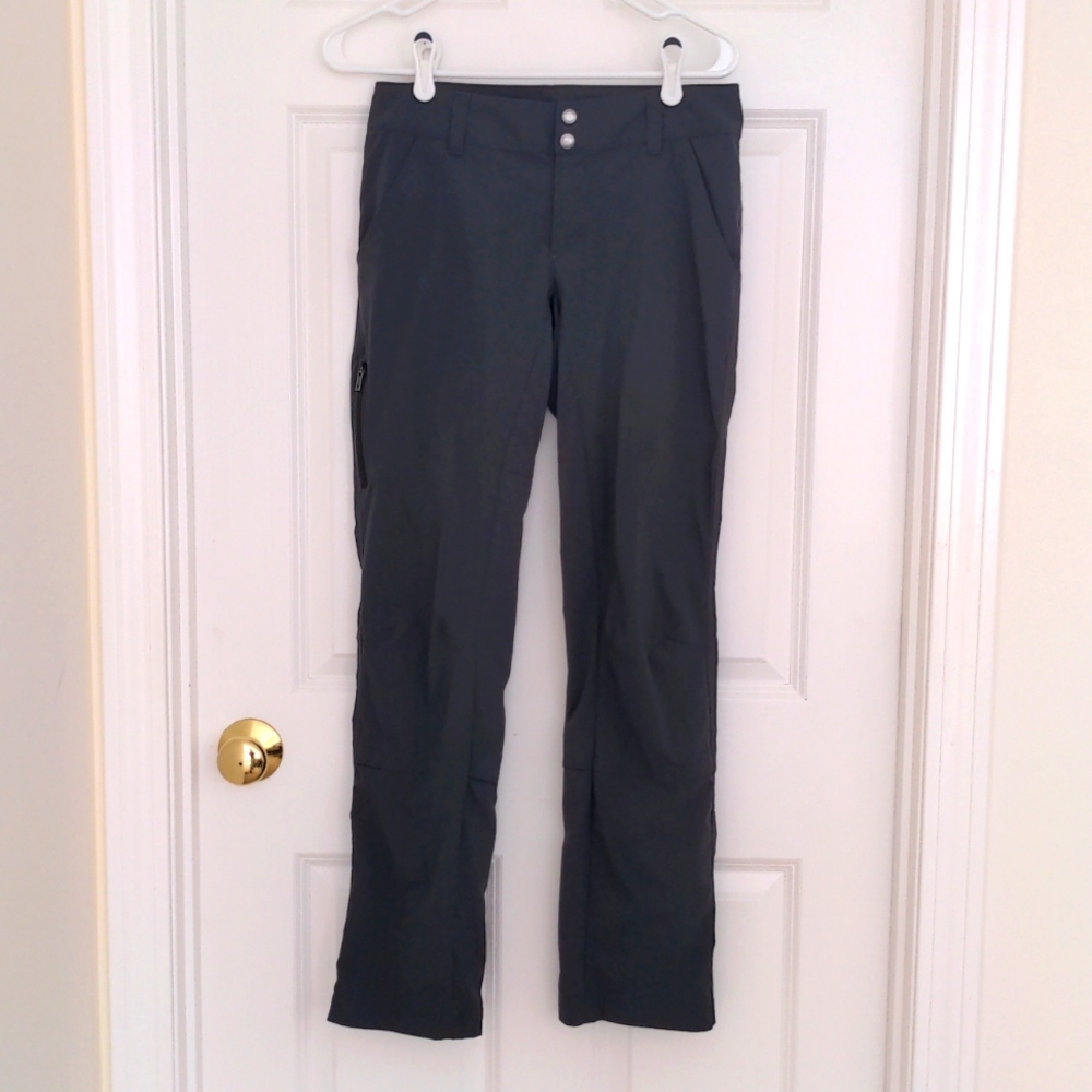 Columbia Convertible Hiking Pants Charcoal Grey Size 6